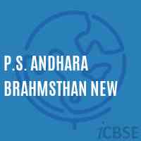 P.S. andhara Brahmsthan New Primary School Logo