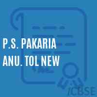 P.S. Pakaria Anu. Tol New Primary School Logo