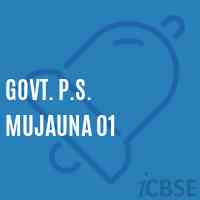 Govt. P.S. Mujauna 01 Primary School Logo