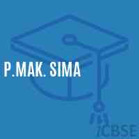 P.Mak. Sima Primary School Logo