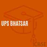 Ups Bhatsar Middle School Logo