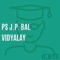 Ps J.P. Bal Vidyalay Primary School Logo