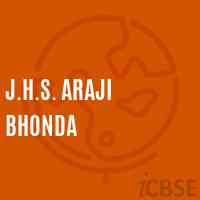 J.H.S. Araji Bhonda Middle School Logo