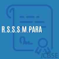 R.S.S.S.M.Para Middle School Logo
