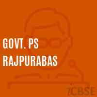 Govt. Ps Rajpurabas Primary School Logo