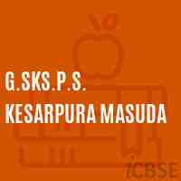 G.Sks.P.S. Kesarpura Masuda Primary School Logo