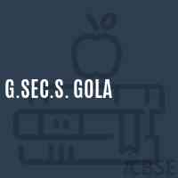 G.Sec.S. Gola Secondary School Logo