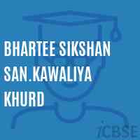 Bhartee Sikshan San.Kawaliya Khurd Middle School Logo
