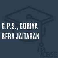G.P.S., Goriya Bera Jaitaran Primary School Logo