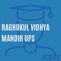 Raghukul Vidhya Mandir Ups Middle School Logo