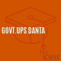 Govt.Ups Danta Middle School Logo