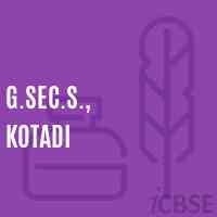 G.Sec.S., Kotadi Secondary School Logo