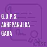 G.U.P.S. Akhepanji Ka Gada Middle School Logo