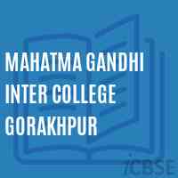 Mahatma Gandhi Inter College Gorakhpur High School Logo