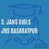 S. Jans Girls Jhs Basaratpur School Logo