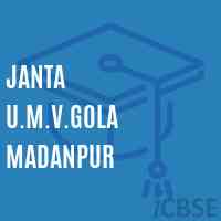 Janta U.M.V.Gola Madanpur Secondary School Logo