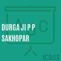 Durga Ji P P Sakhopar Primary School Logo