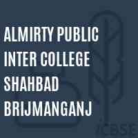 Almirty Public Inter College Shahbad Brijmanganj High School Logo