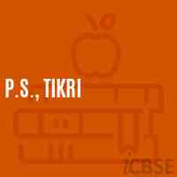 P.S., Tikri Primary School Logo