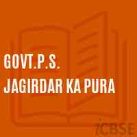 Govt.P.S. Jagirdar Ka Pura Primary School Logo