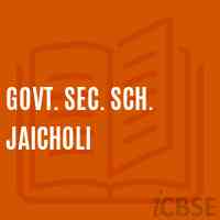 Govt. Sec. Sch. Jaicholi Secondary School Logo