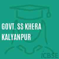 Govt. Ss Khera Kalyanpur Secondary School Logo