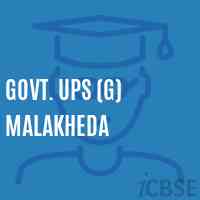 Govt. Ups (G) Malakheda Middle School Logo