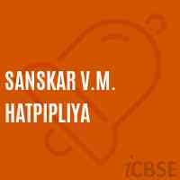 Sanskar V.M. Hatpipliya Middle School Logo