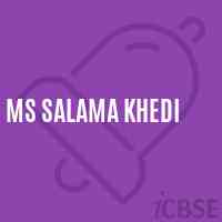 Ms Salama Khedi Middle School Logo