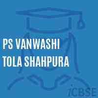 Ps Vanwashi Tola Shahpura Primary School Logo