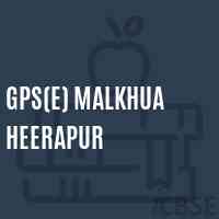 Gps(E) Malkhua Heerapur Primary School Logo