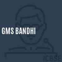 Gms Bandhi Middle School Logo