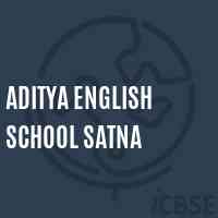 Aditya English School Satna Logo