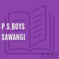 P.S.Boys Sawangi Primary School Logo