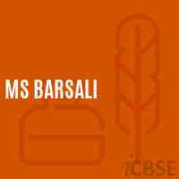 Ms Barsali Middle School Logo