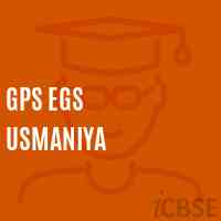 Gps Egs Usmaniya Primary School Logo