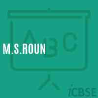 M.S.Roun Middle School Logo