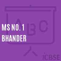 Ms No. 1 Bhander Middle School Logo