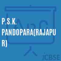 P.S.K. Pandopara(Rajapur) Primary School Logo