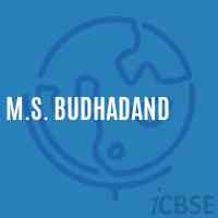 M.S. Budhadand Middle School Logo