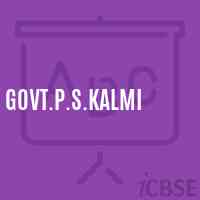 Govt.P.S.Kalmi Primary School Logo