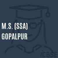 M.S. (Ssa) Gopalpur Middle School Logo