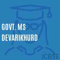 Govt. Ms Devarikhurd Middle School Logo