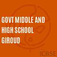 Govt Middle and High School Giroud Logo