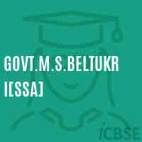 Govt.M.S.Beltukri[Ssa] Middle School Logo