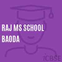 Raj Ms School Baoda Logo