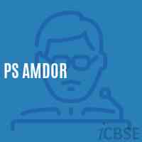 Ps Amdor Primary School Logo