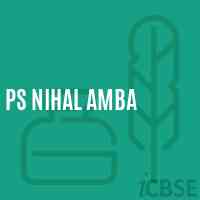 Ps Nihal Amba Primary School Logo