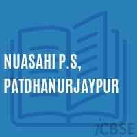 Nuasahi P.S, Patdhanurjaypur Primary School Logo