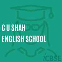 C U Shah English School Logo